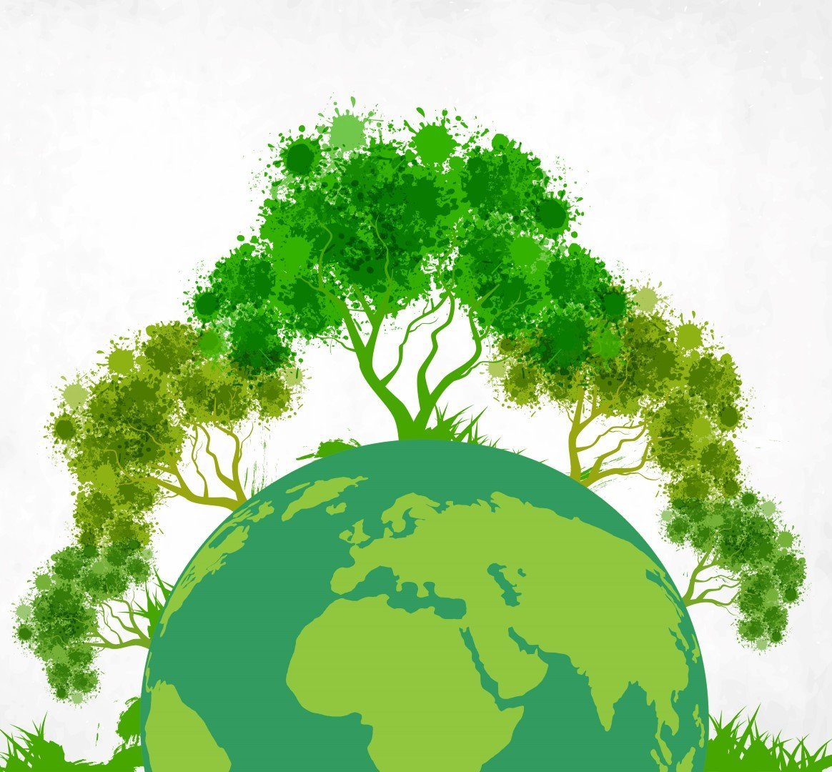Зеленая Планета земля
