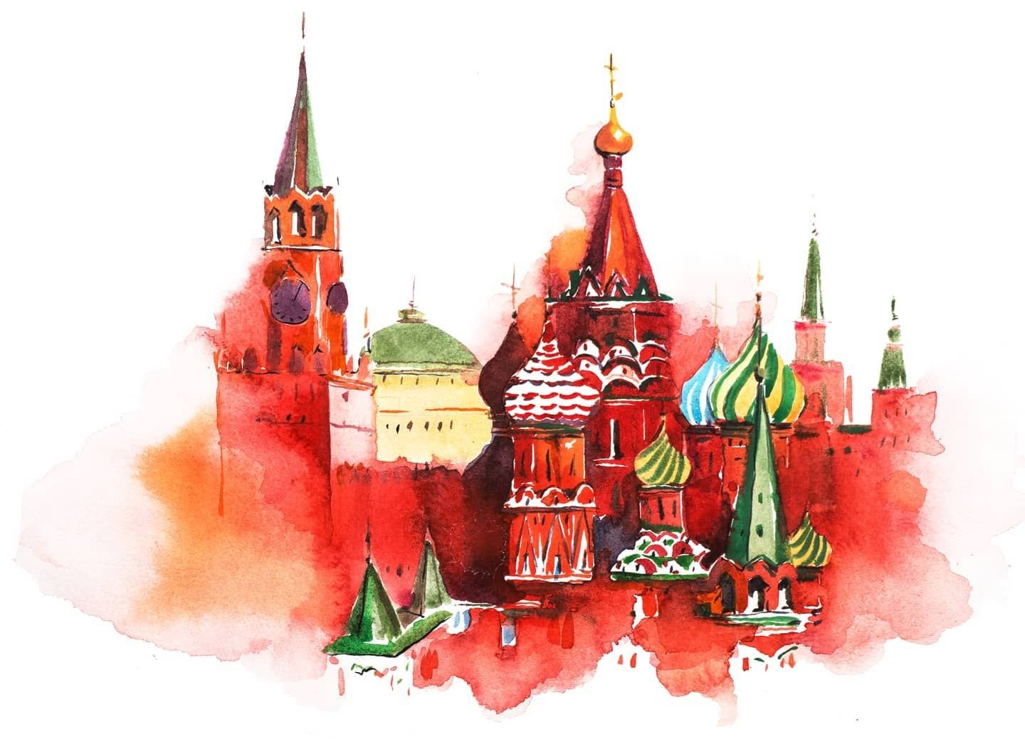 Кремль иллюстрация