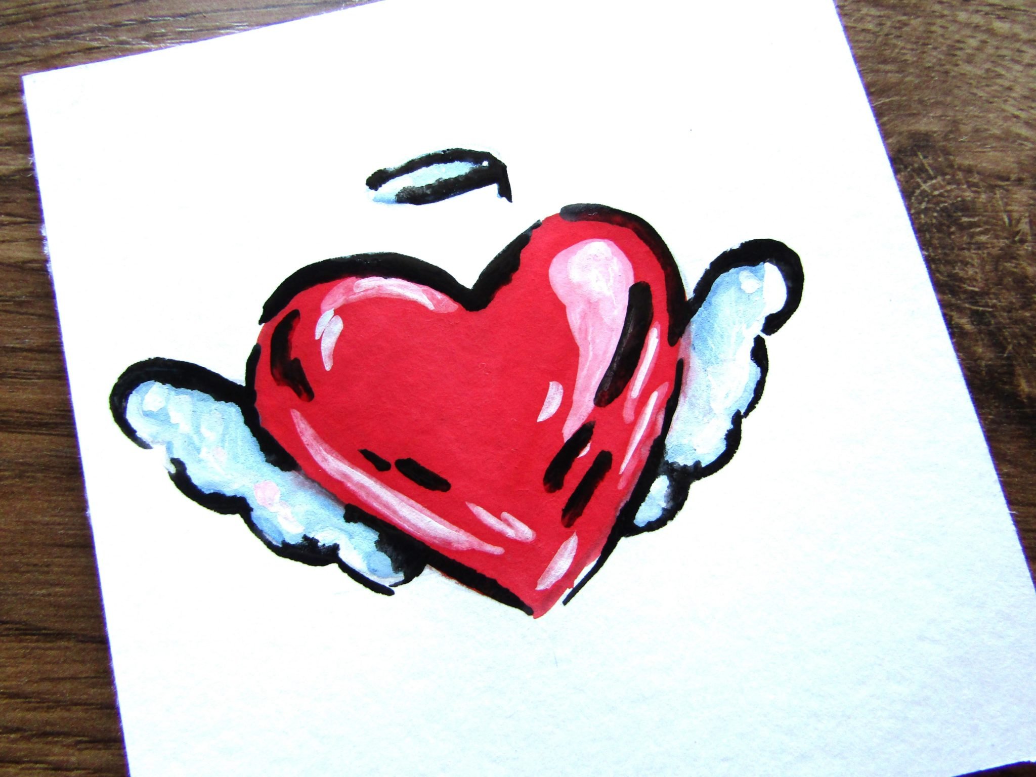 Идеи для рисования сердечек