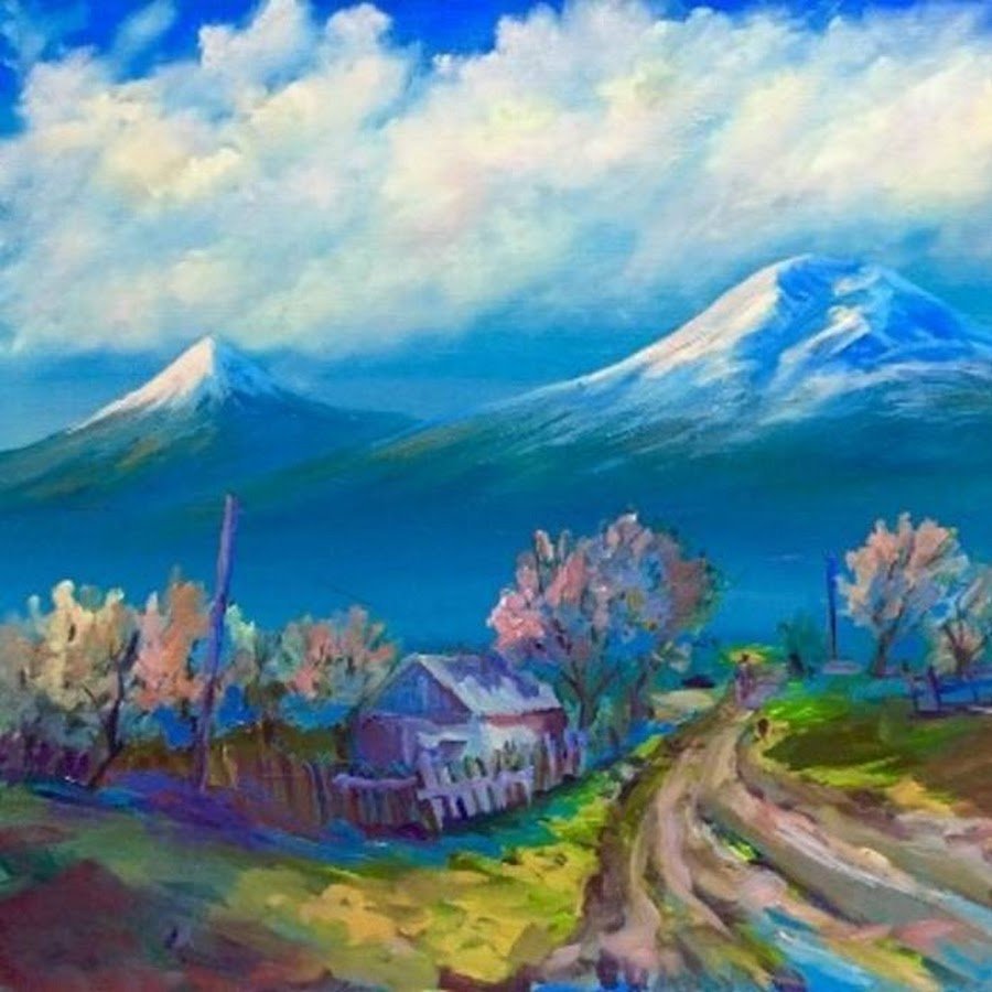 Пейзажи Армении Арарат