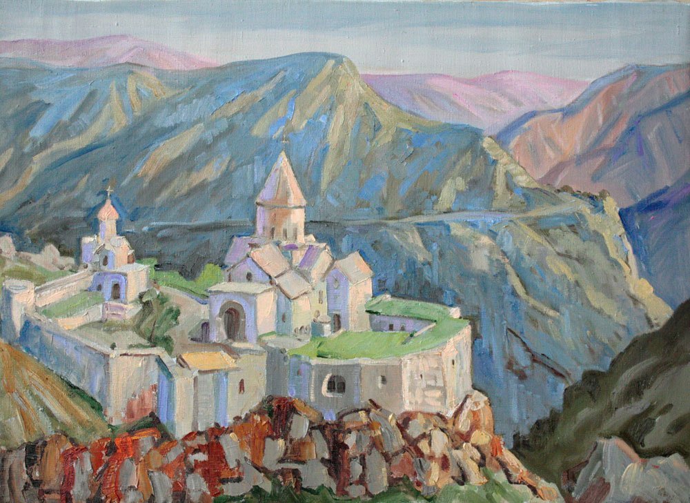 Монастырь Татев Армения живопись