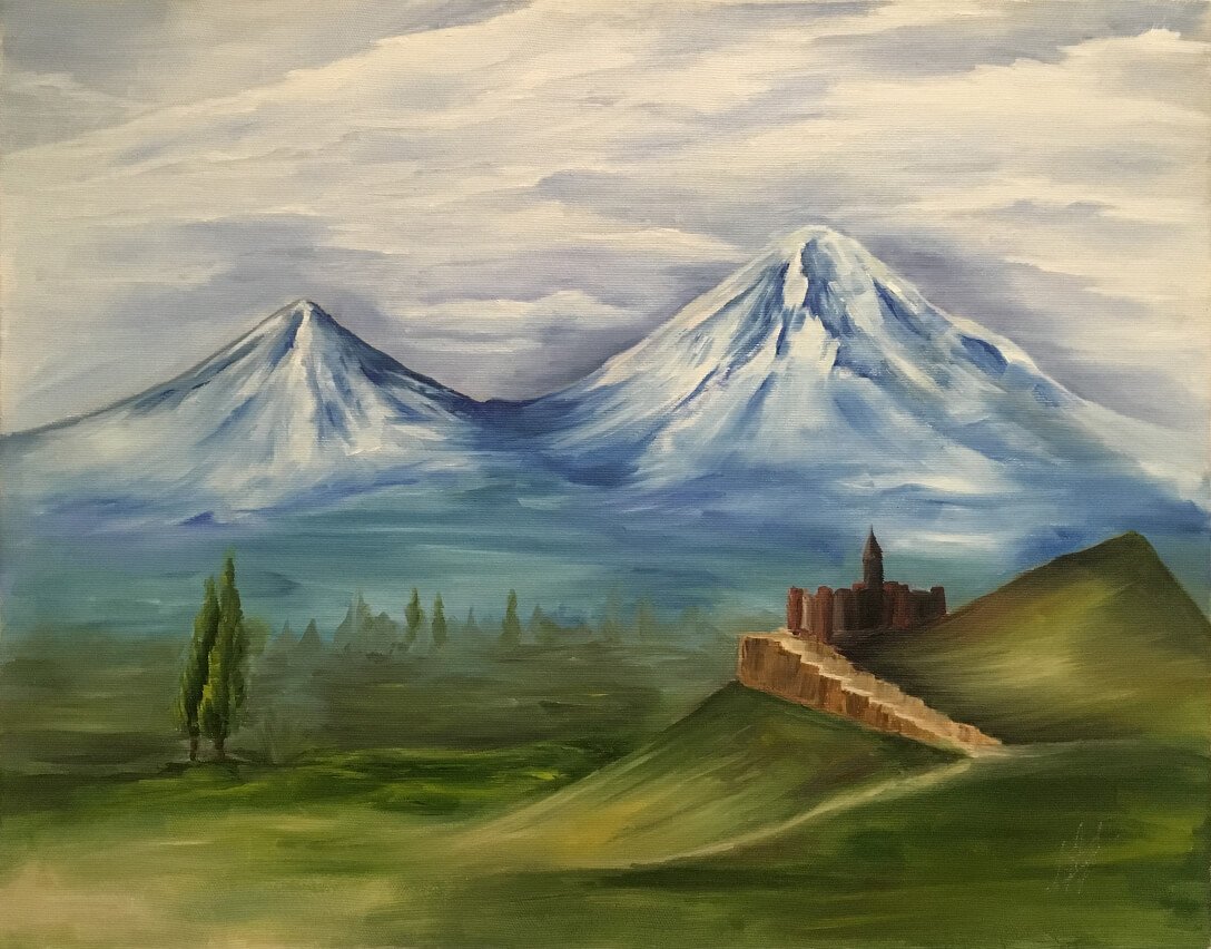 Хор Вирап Армения живопись