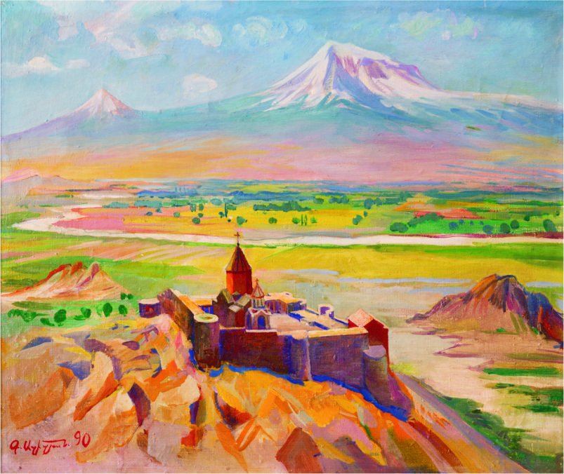 Хор Вирап Армения живопись