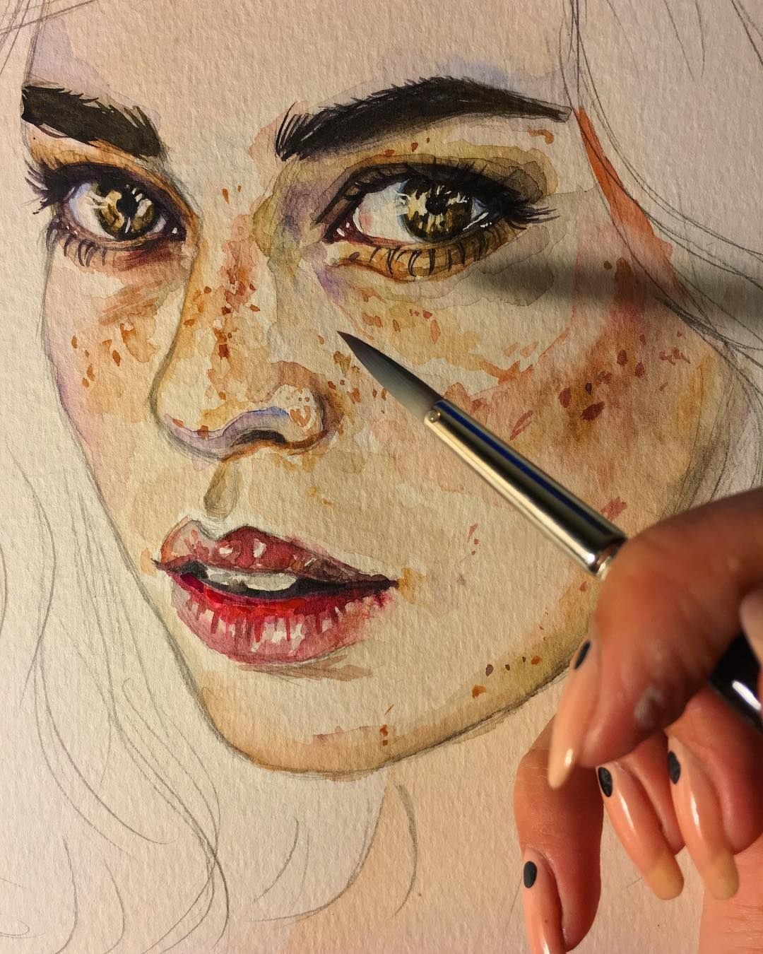 Реалистичные рисунки гуашью (45 фото) скачать бесплатно