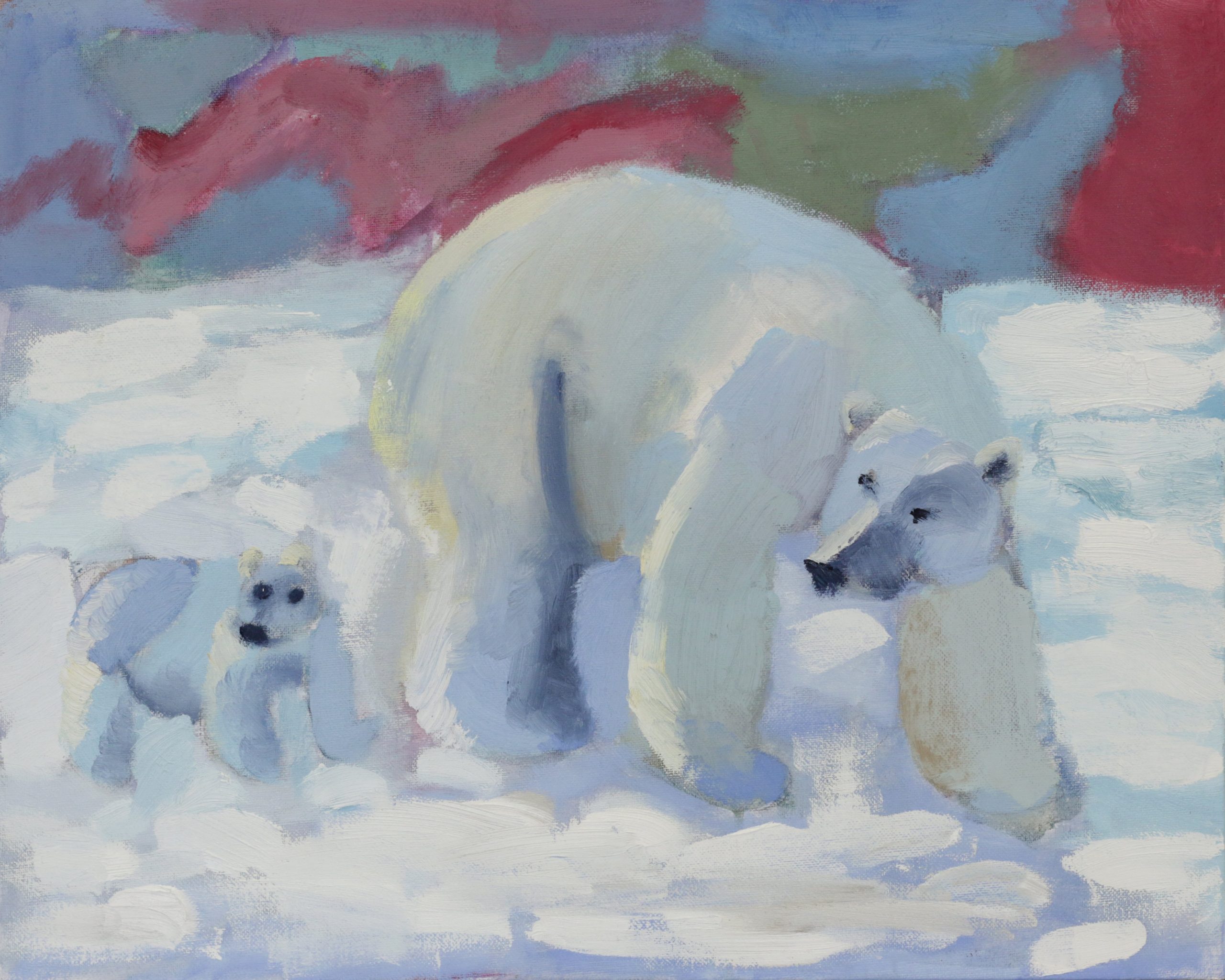 «Белый медведь и Северное сияние» о.в.Павлова с.39