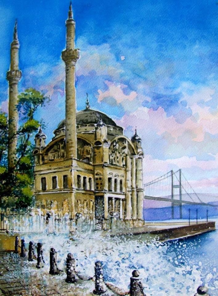 Мечеть Султанахмет картина