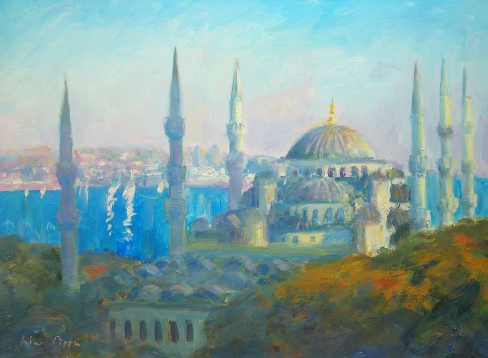 Мечеть Стамбул Айвазовский