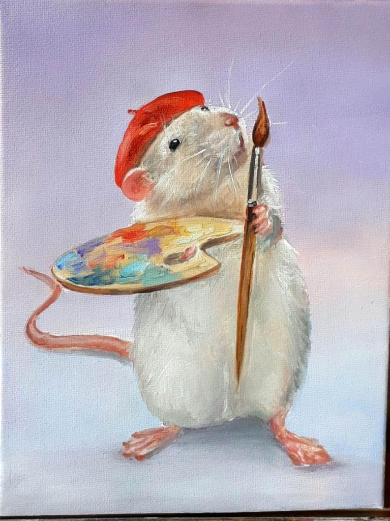 Ялпачек Леви художник крысы