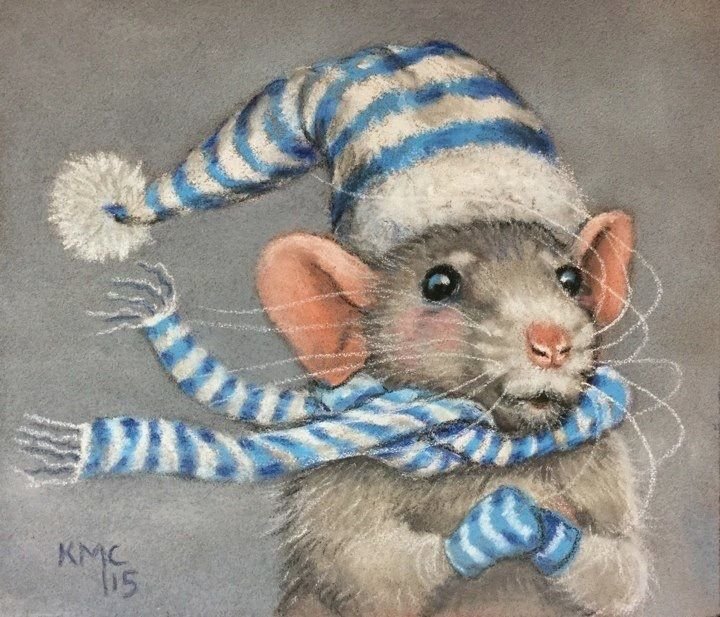 Забавные мышки в живописи