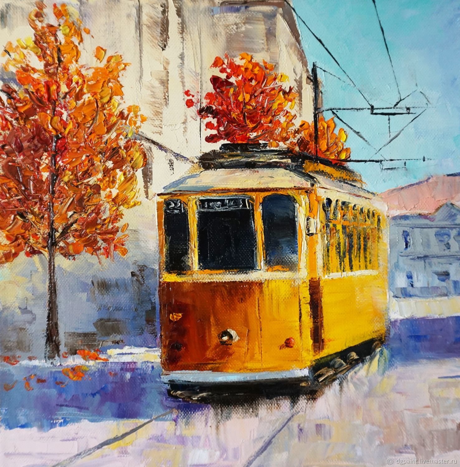 Филипп Кубарев картины трамвай