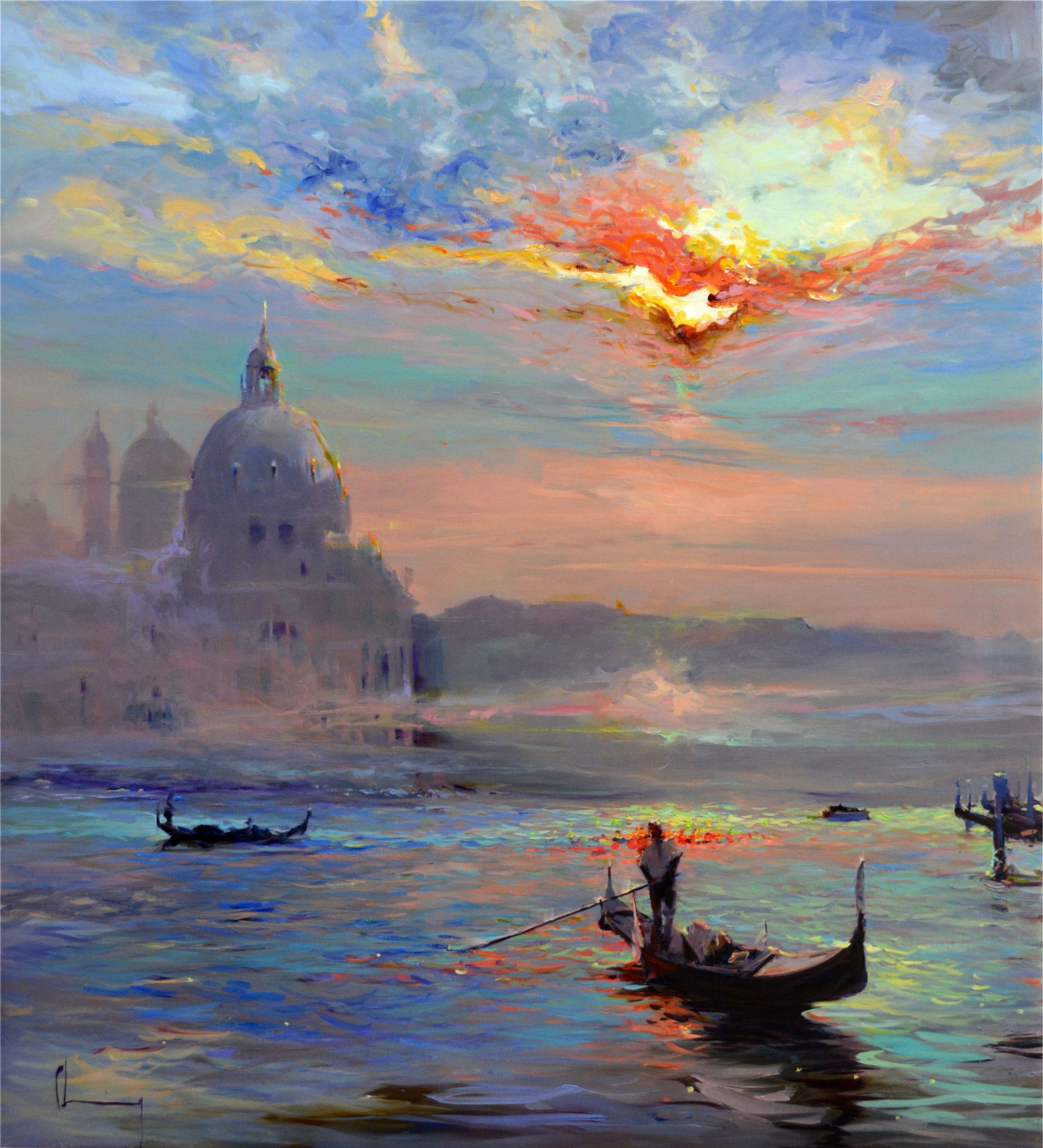 Вещилов картина Венеция