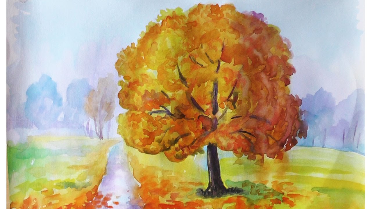 Рисунок осень