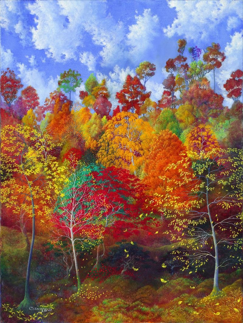 Rachel Clearfield художница картины осень