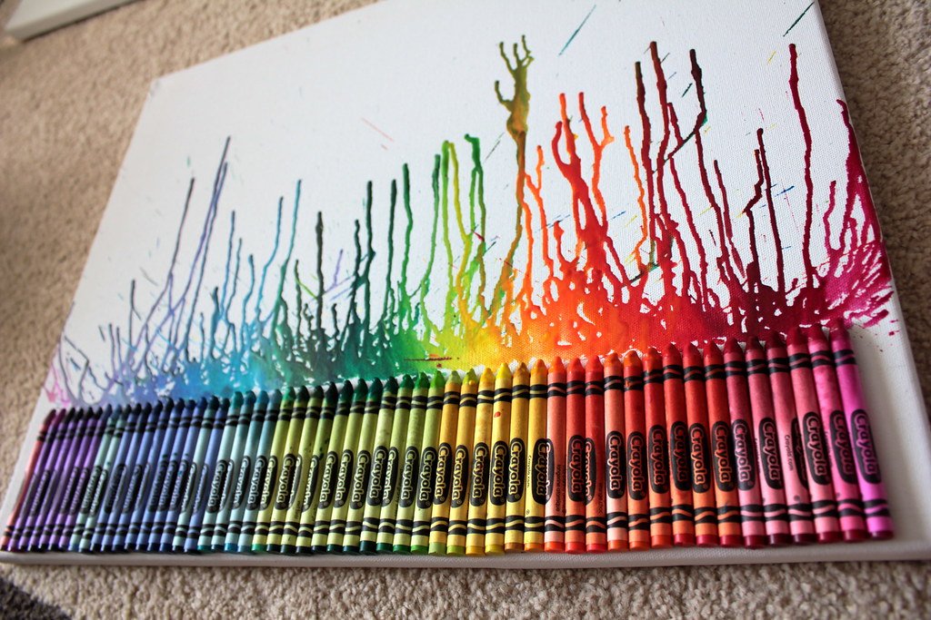 Красками карандашами фломастерами мелками