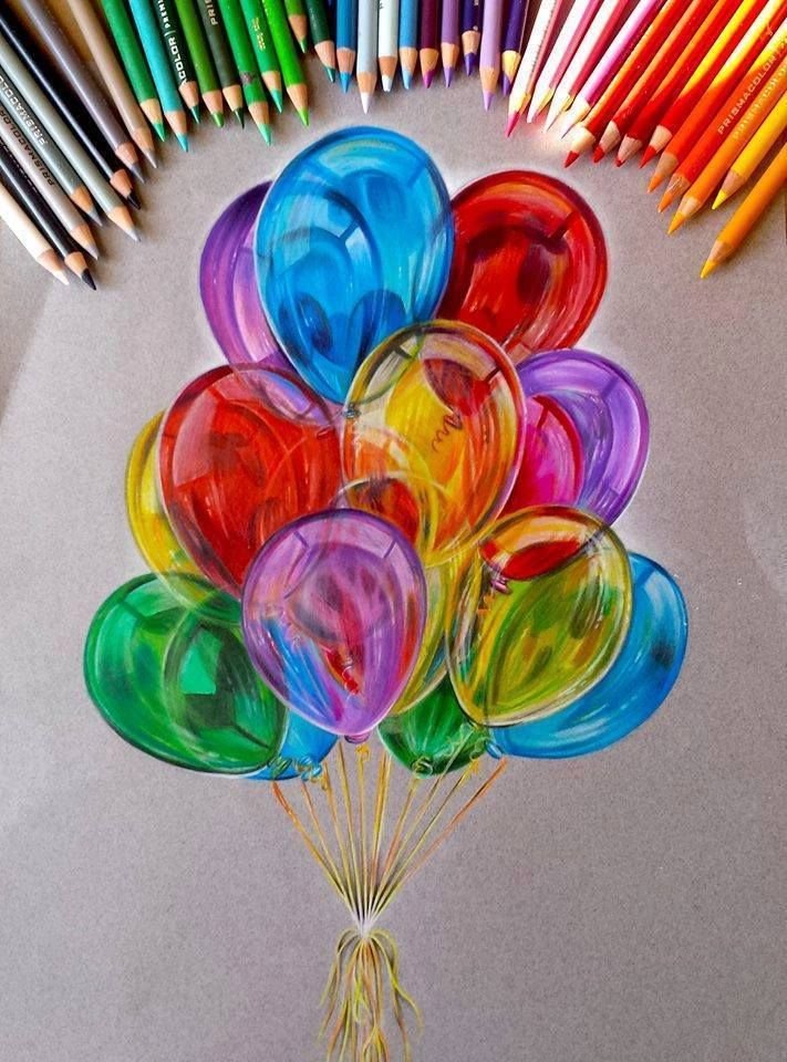 Рисование шариками с краской