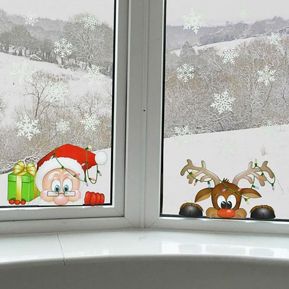 Новогодние узоры на окна
