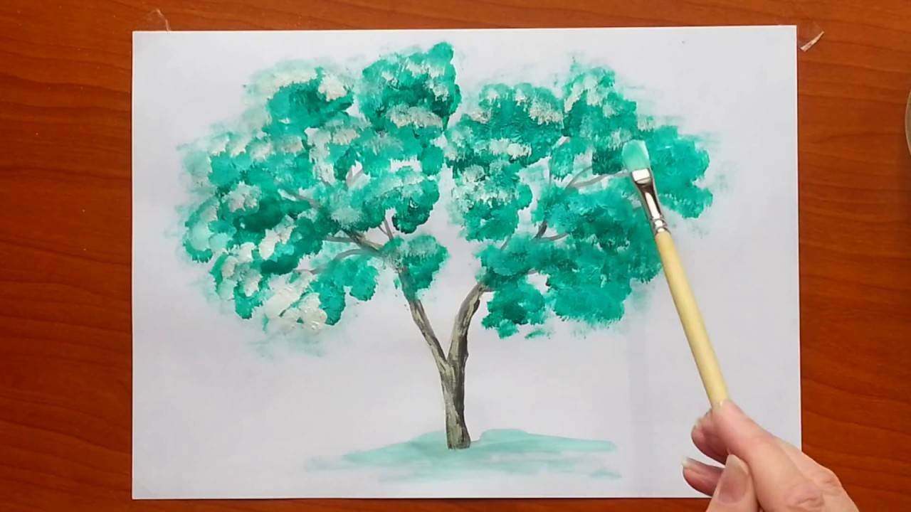 Деревья для рисования для детей