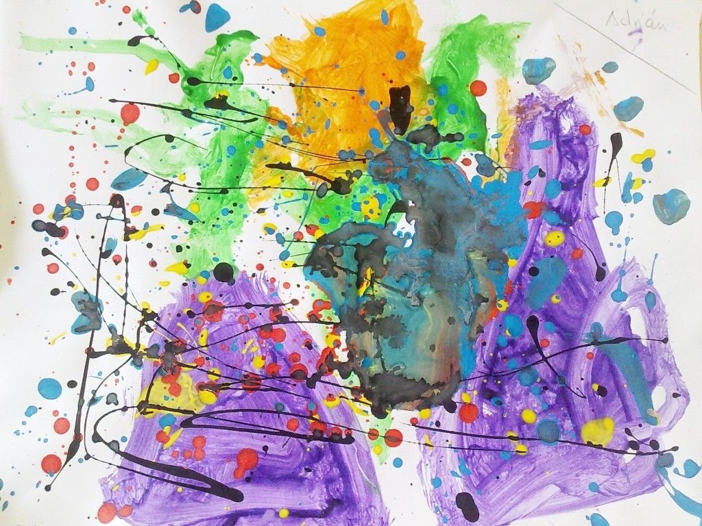 Абстрактная живопись для детей