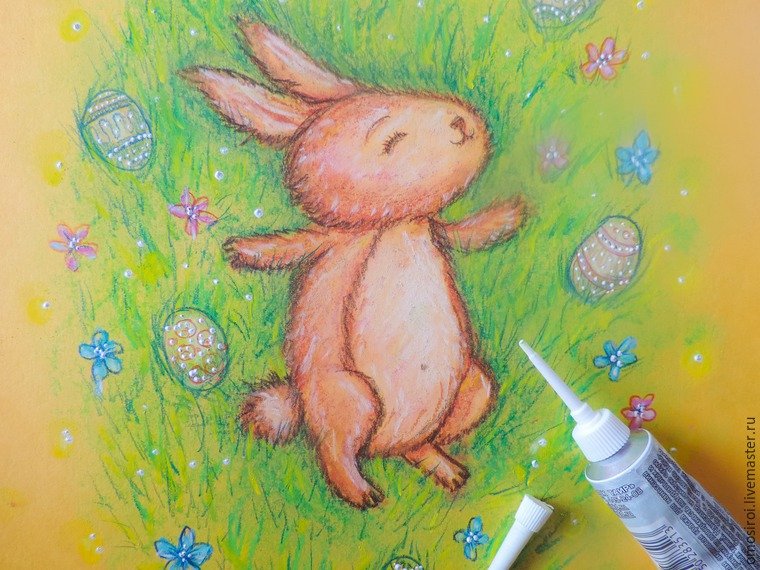 Иллюстрации пастелью для детских