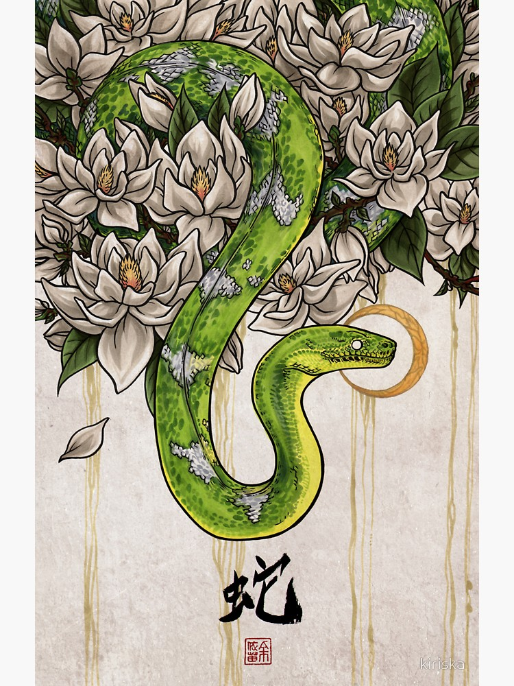 Змеи рисунки красивые