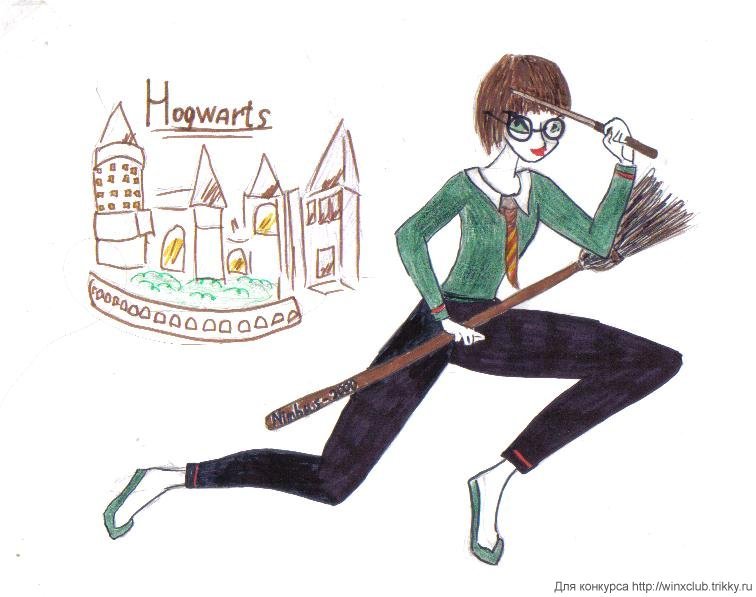 Рисунки на тему Гарри Поттер для срисовки
