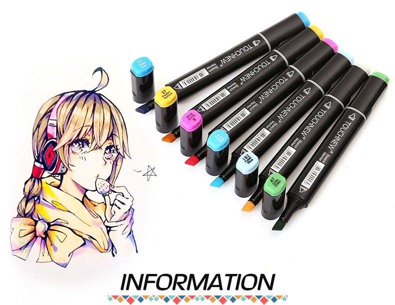Специальные маркеры для рисования аниме