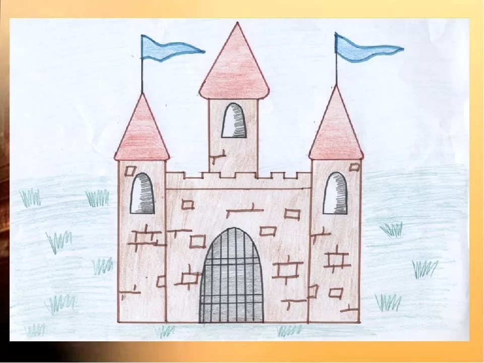 Иллюстрация к пьесе Мусоргского старый замок