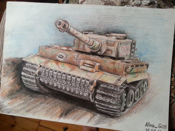 World of Tanks рисовать