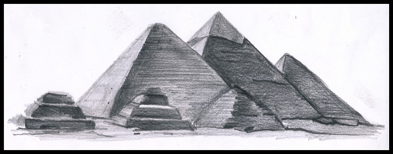 Пирамида Хеопса Египет разукрашки