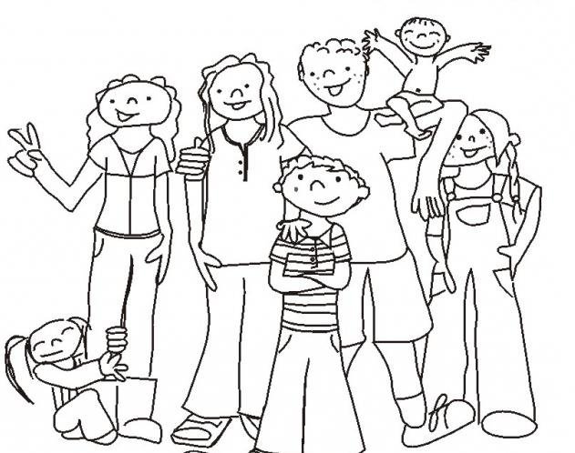 Рисунок семьи из 3 человек