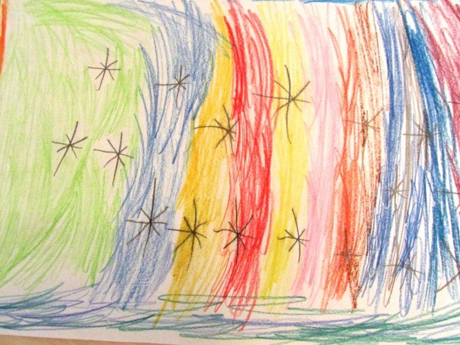 Рисование дошкольники карандашами цветными