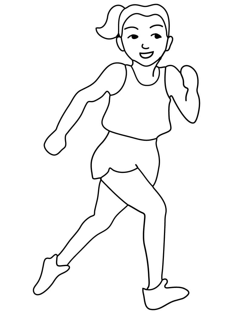 Спортсмен рисунок для детей