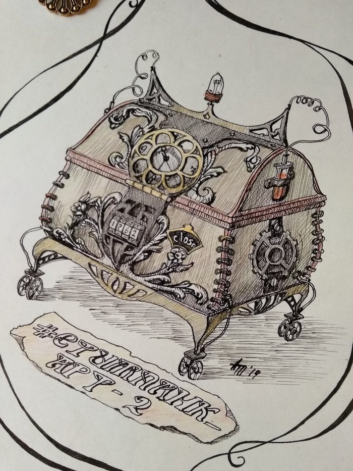 Рисунок карандашом городок в табакерке (49 фото) скачать бесплатно