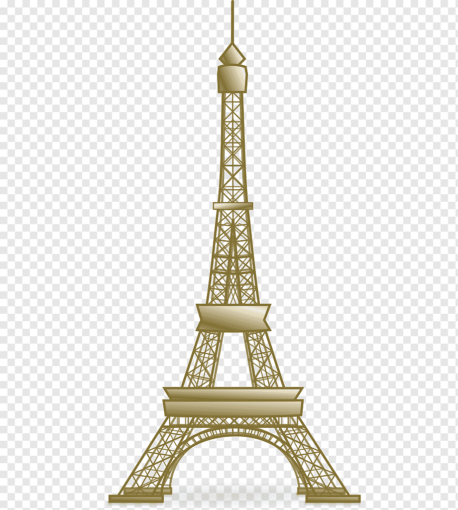 Поэтапное рисование Эйфелевой башни