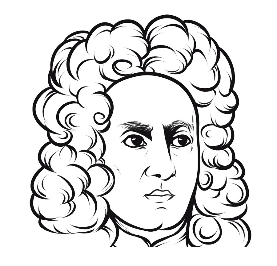Портреты ученых Исаак Ньютон