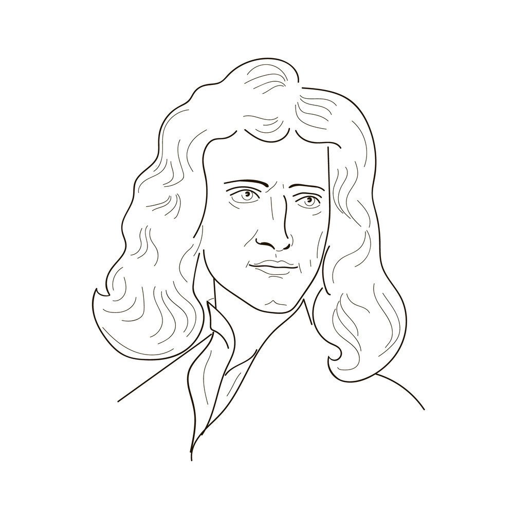 Исаак Ньютон вектор