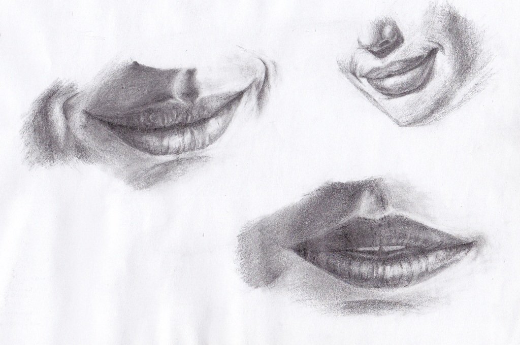 Зарисовки губ
