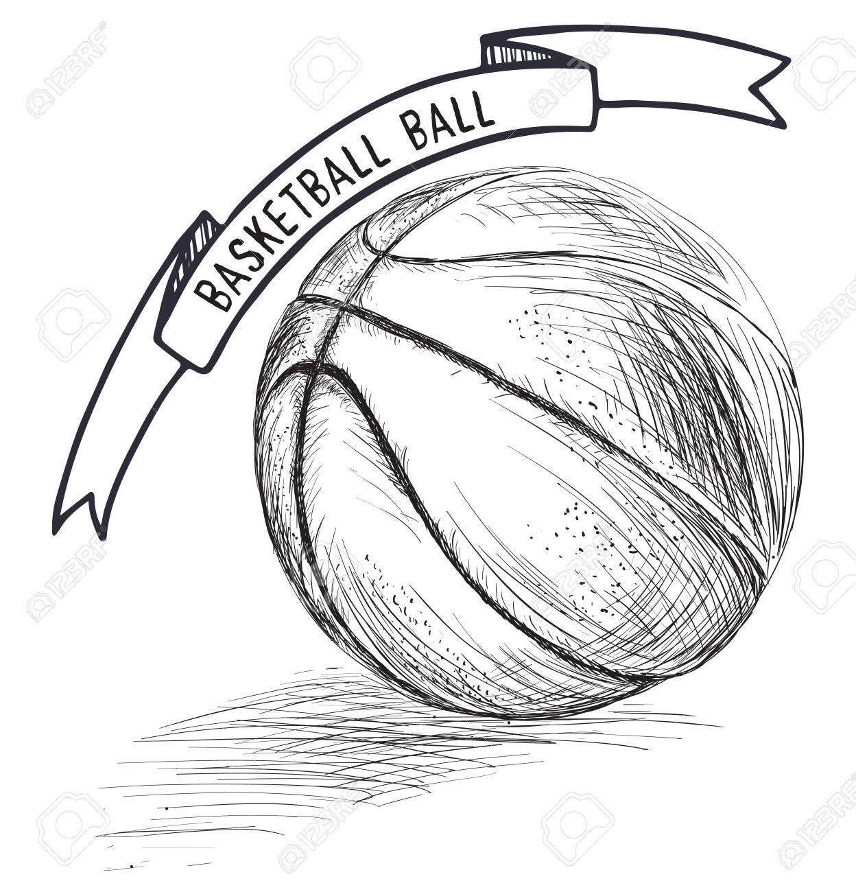 Сетка волейбольный мяч скетч