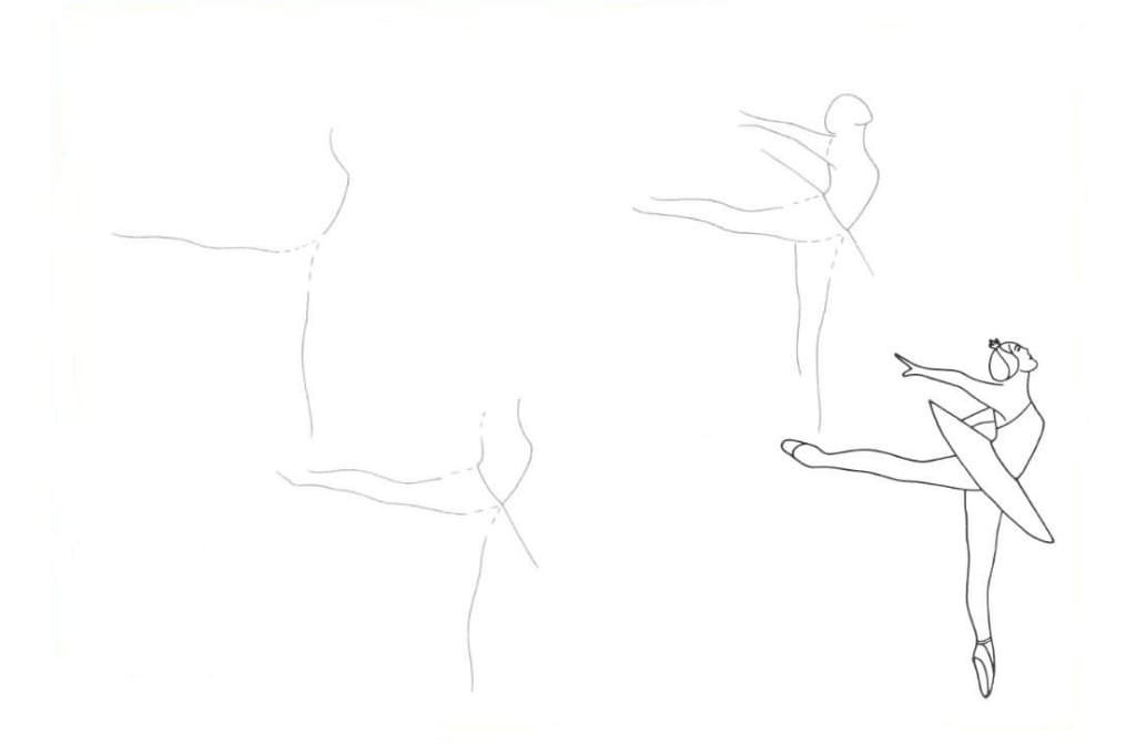 Рисование человека в движении легкие