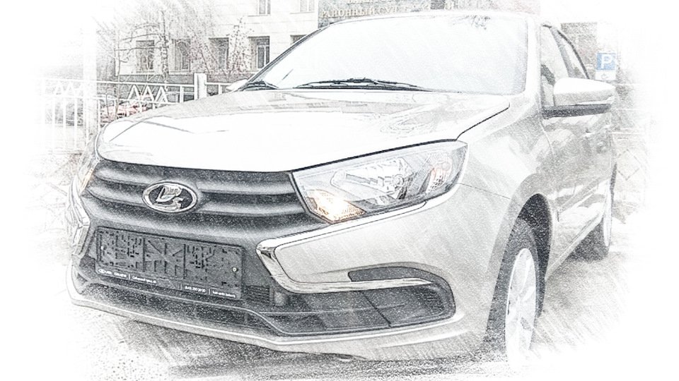 Лада веста рисунок карандашом (46 фото) скачать бесплатно