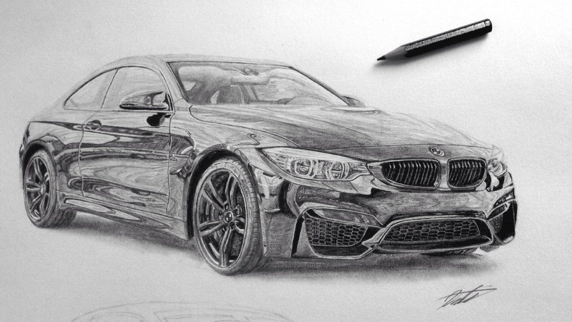 BMW m5 Cizimleri