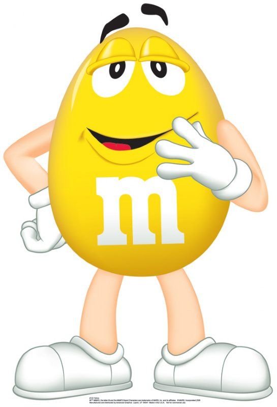 M&MS раскраска