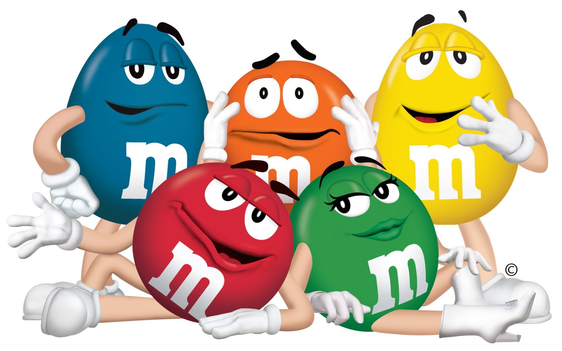 M&MS персонажи