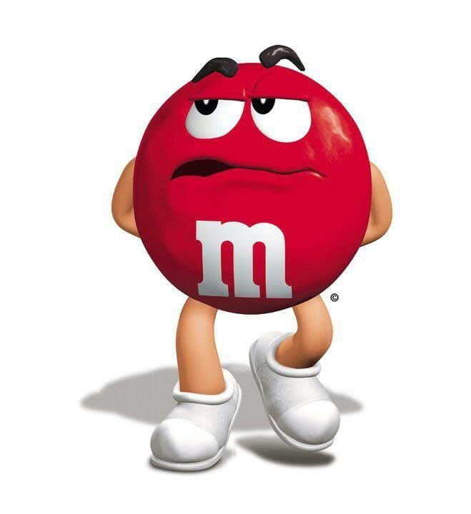 M&MS раскраска