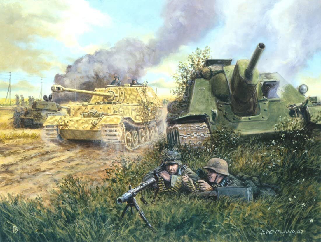 Танковый бой 2 мировой войны Курск