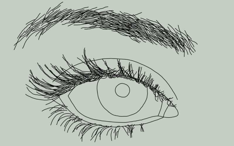 Глаза для рисования человека