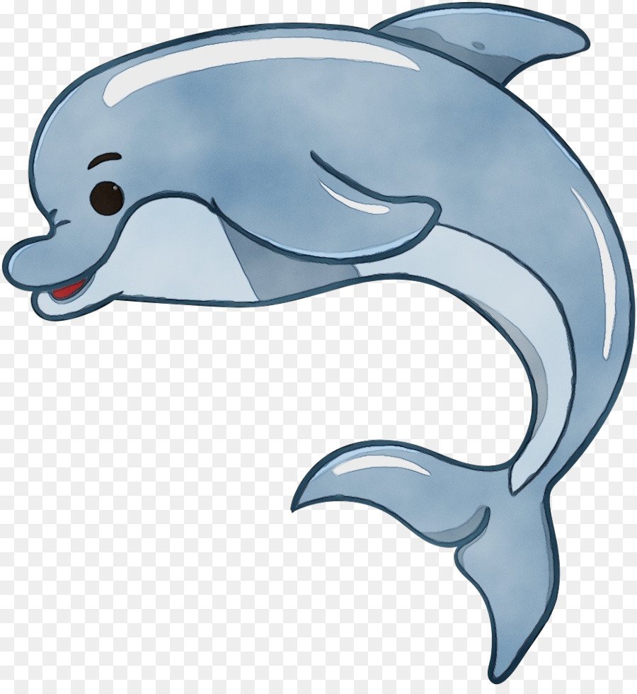 Дельфин мультяшная