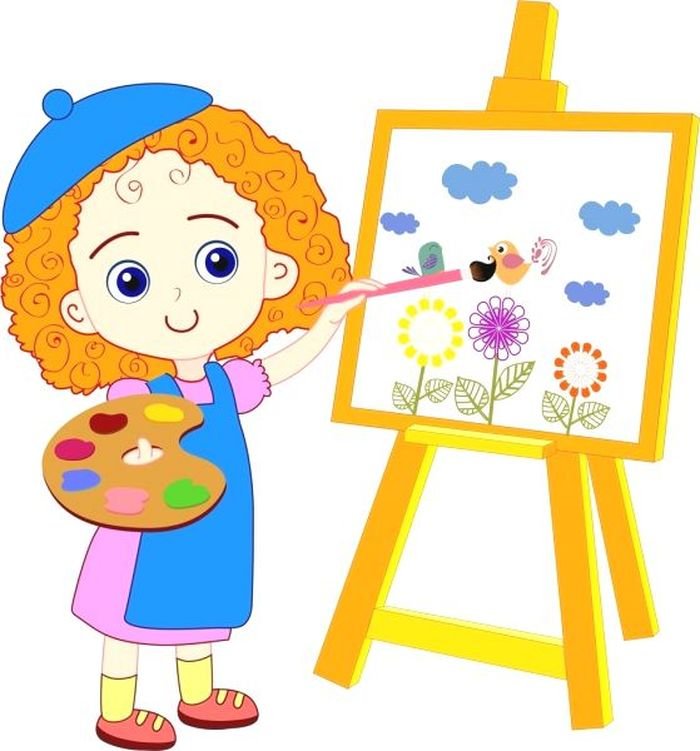 Художник рисунок для детей