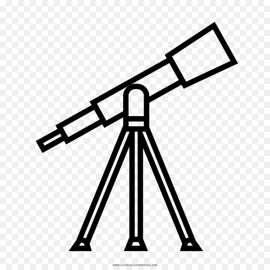 Телескоп нарисовать