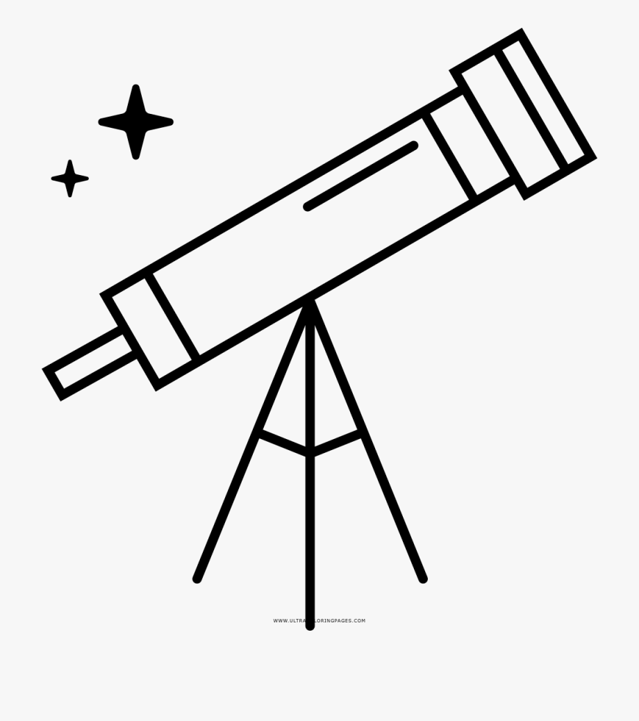 Телескоп вектор